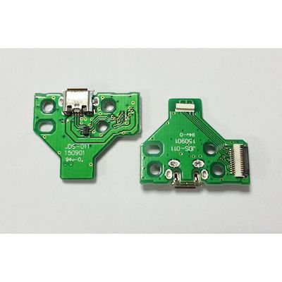 PCB BOARD 12 PIN JDS-011 WITH MICRO USB PORT FOR CONTROLLER DUAL SHOCK 4 PS4 - N