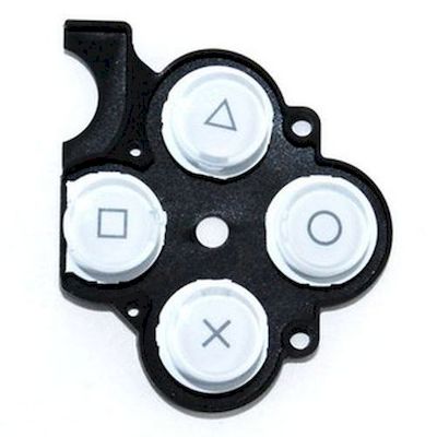 PSP 2000 KEYSTOKE WITH D-PAD RUBBER WHITE - SONY