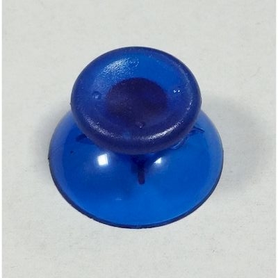 plastica esterna stick analogico blu trasparente per controller xbox 360