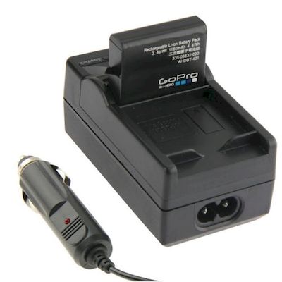 caricabatterie esterno da auto per batteria AHDBT-401 gopro hero 4 camera