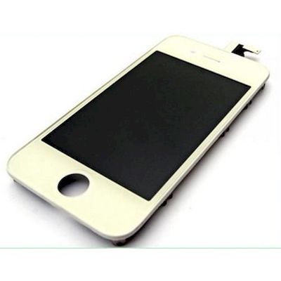 schermo lcd vetro touch screen di ricambio qualit TOP bianco per iphone 4