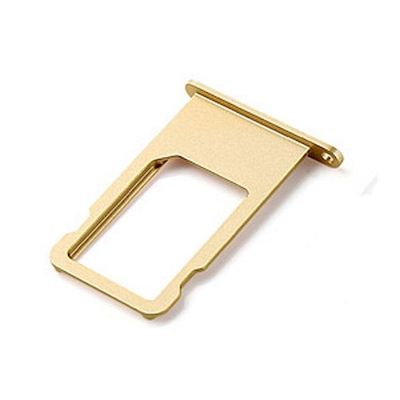 slot sim card tray gold di ricambio per iphone 6 plus