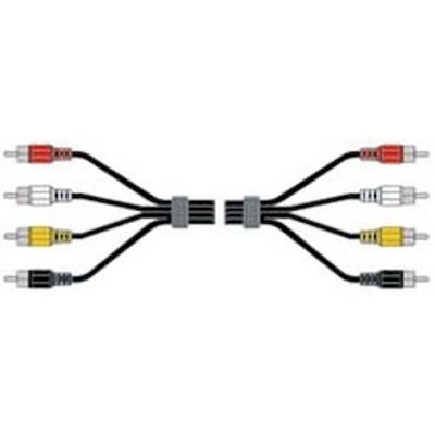 audio cable 4 rca male /4 rca male 1,5 mt - Matsuyama
