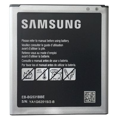 batteria litio samsung eb-bg531bbe g531 j320 j500 2600mah bulk