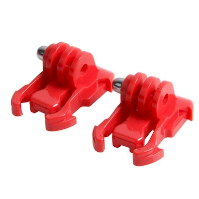 TMC QUICK DEMOLISH SURFACE BUCKLE RED 2PCS FOR GOPRO HD 2/3/3+/4 CAMERA - NETWOR